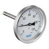 Bimetal thermometer fig. 30000 stainless steel/stainless steel insert